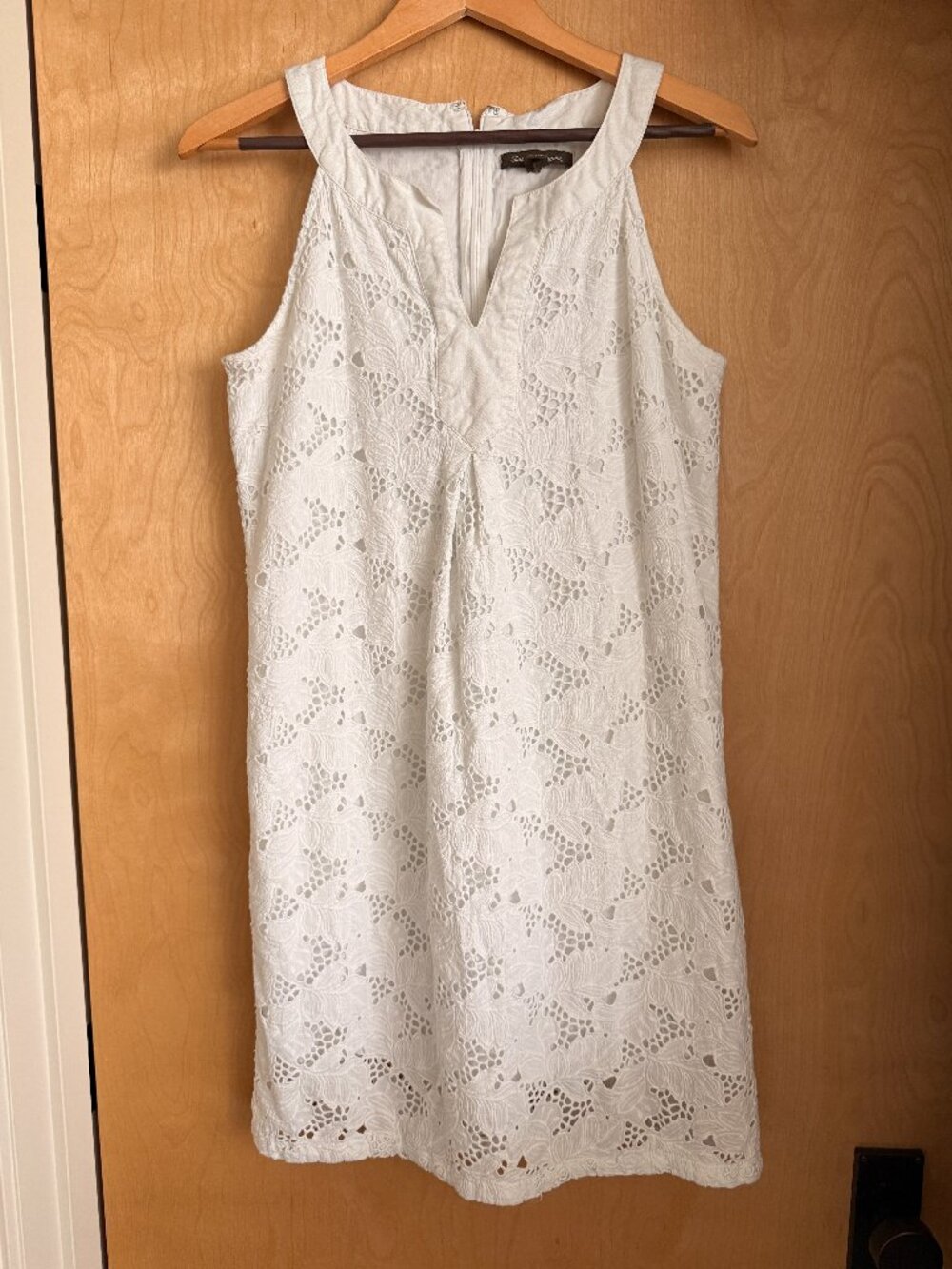 Tommy Bahama White Eyelet Dress Size M